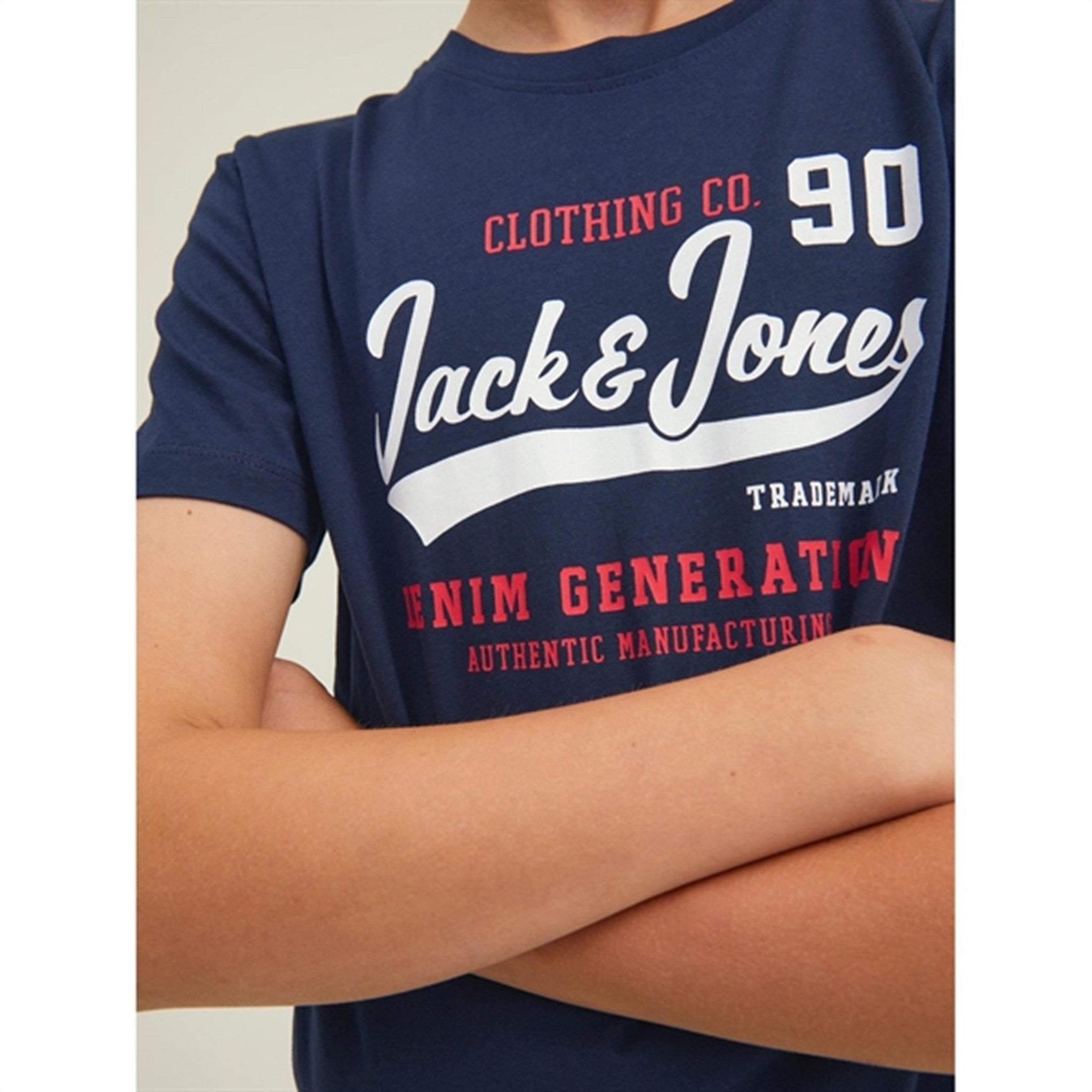 Jack & Jones Junior Navy Blazer Logo T-Shirt Noos 6