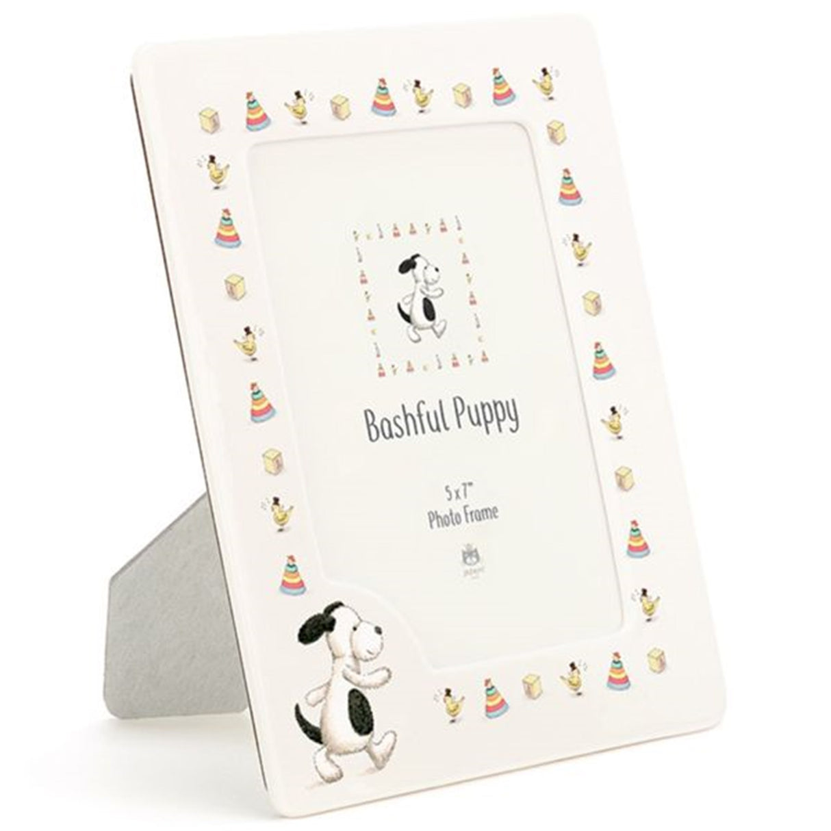 Jellycat Ceramic Frame Bashful Puppy