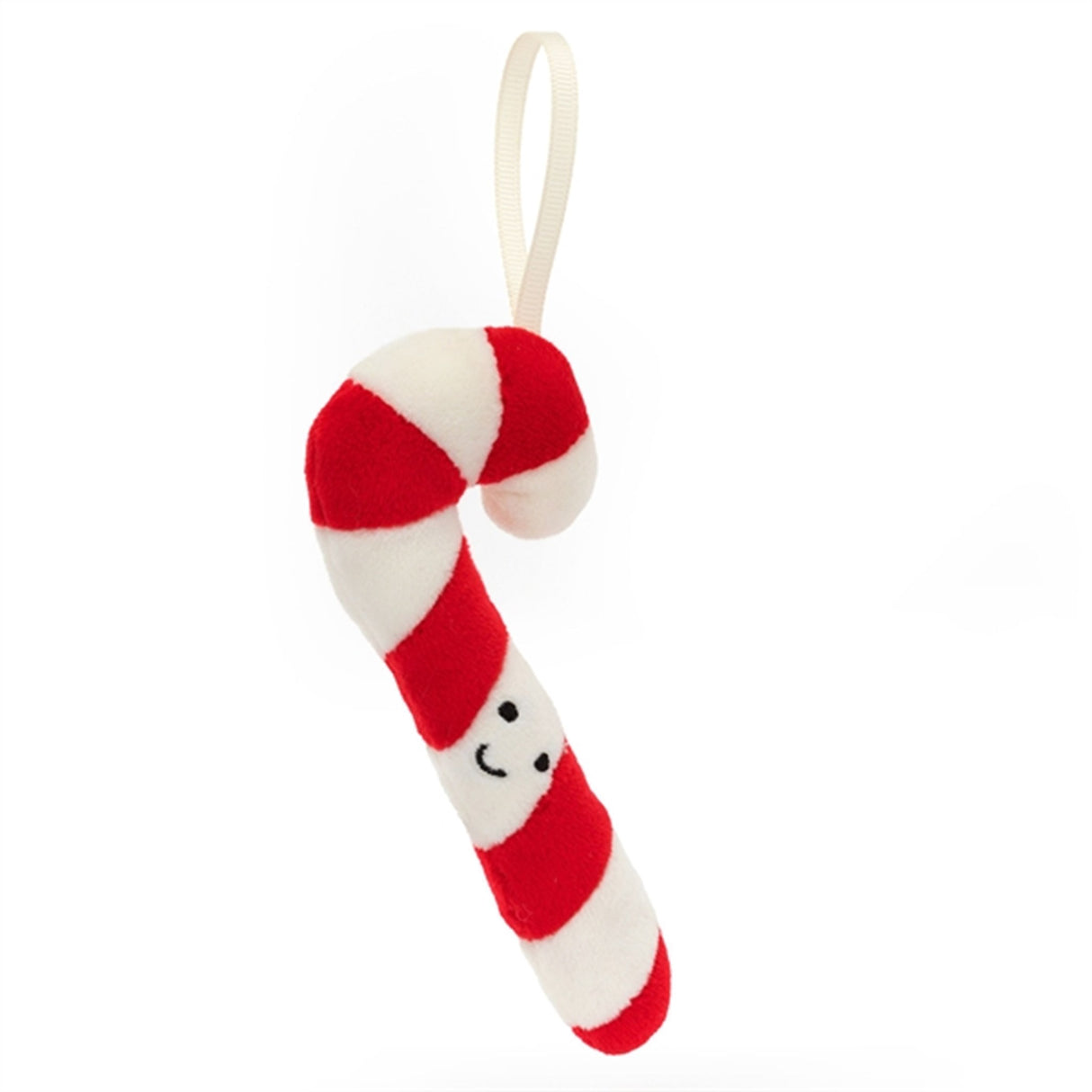 Jellycat Festive Folly Candy Cane Decoration 5 cm