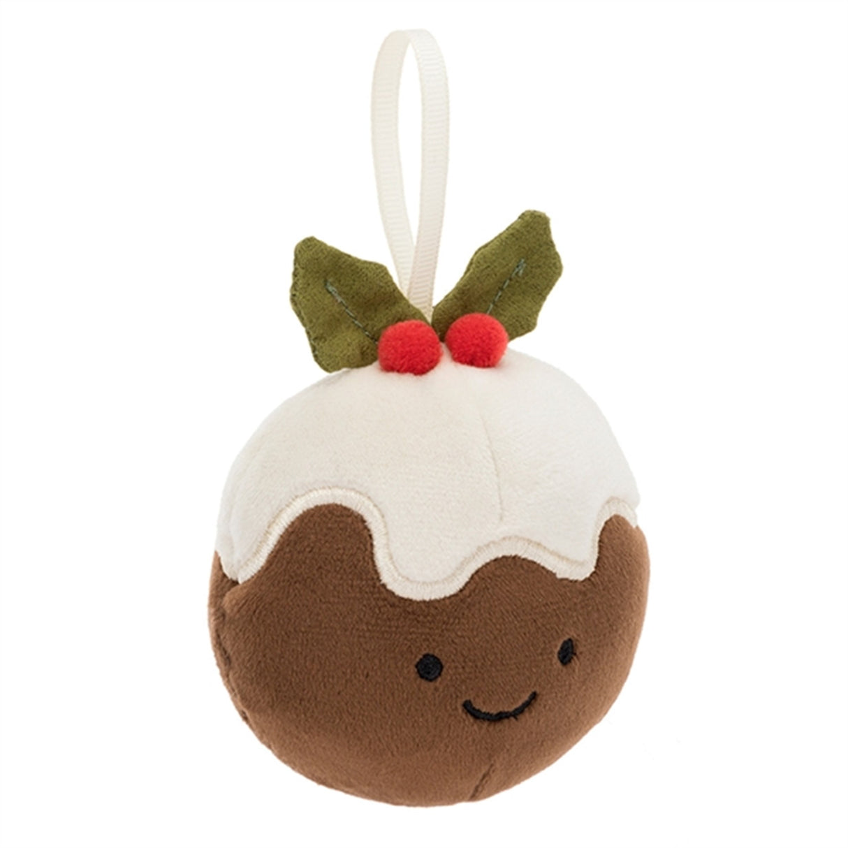 Jellycat Festive Folly Christmas Pudding 7 cm