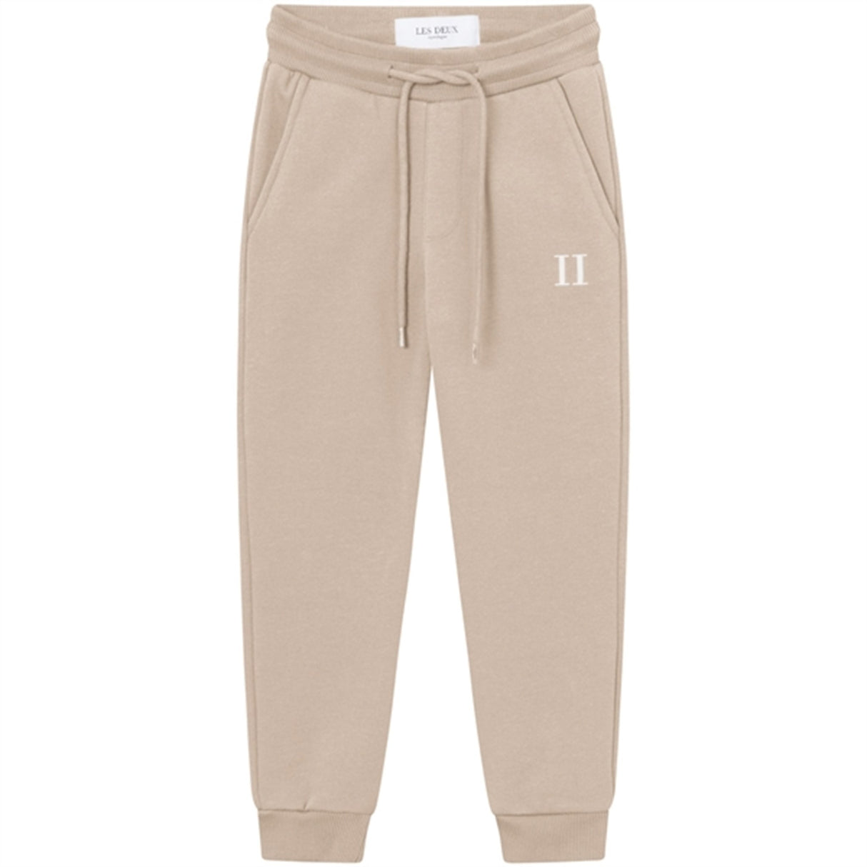 Les Deux Kids Dark Sand/White Mini Encore Sweatpants