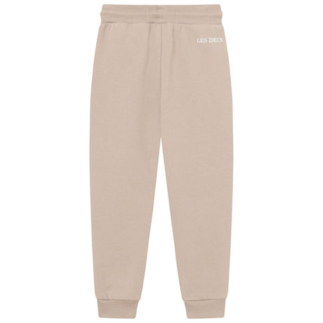 Les Deux Kids Dark Sand/White Mini Encore Sweatpants 2