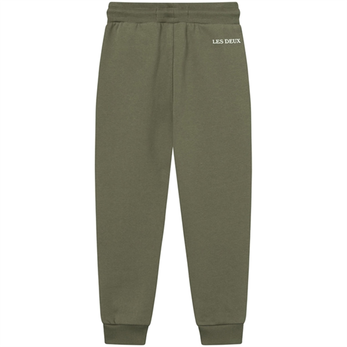 Les Deux Kids Olive Night/Ivory Mini Encore Sweatpants 2