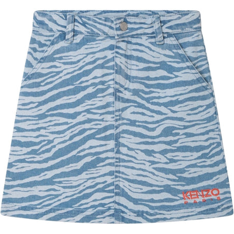 Kenzo Denim Skjørt Pale Blue