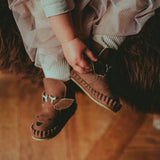 Donsje Baby Kapi Special Lining Futter Stag Hazelnut Nubuck