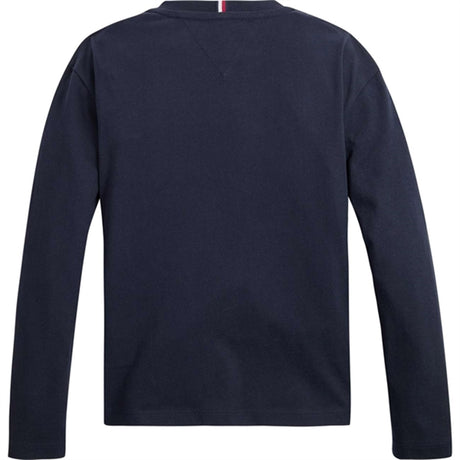 Tommy Hilfiger Cord Applique Genser Desert Sky