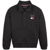 Tommy Hilfiger Flag Collegegenser Black