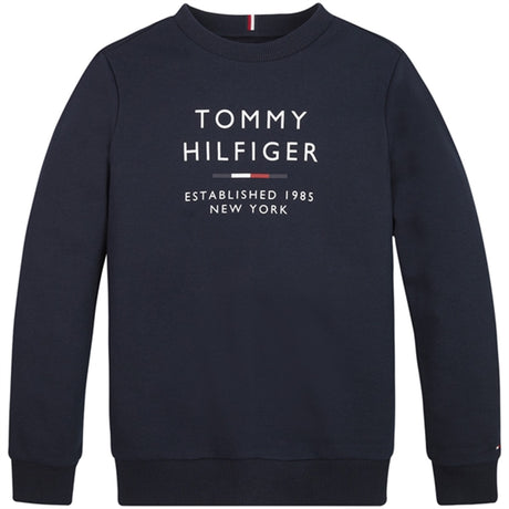 Tommy Hilfiger Logo Collegegenser Desert Sky