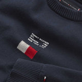 Tommy Hilfiger Flag Strikket Genser Desert Sky 2