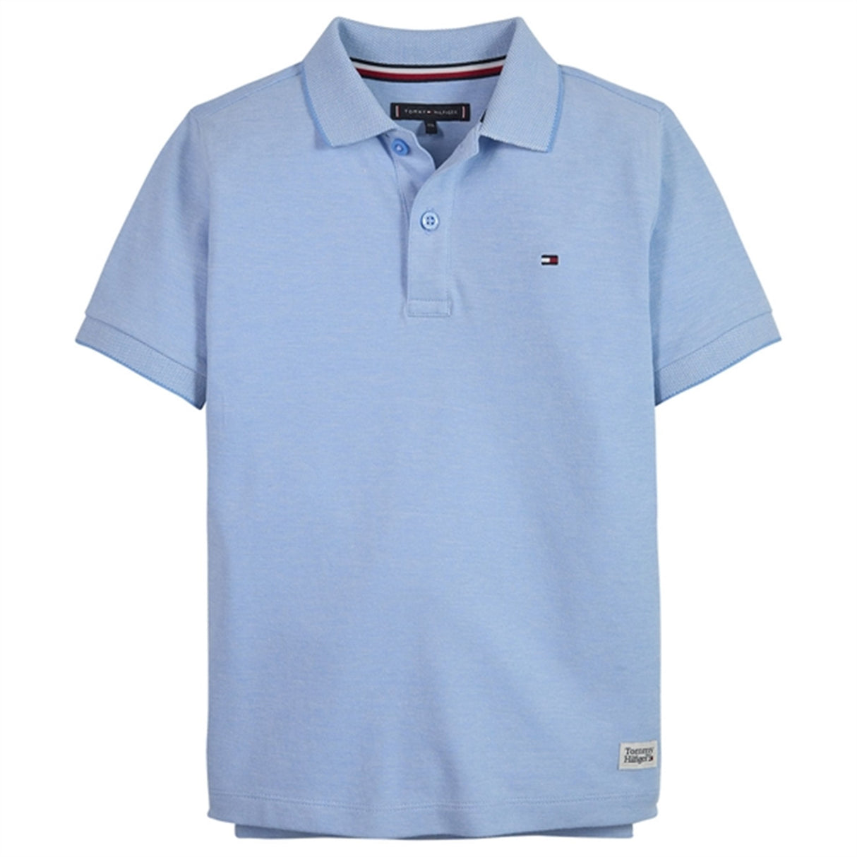 Tommy Hilfiger Melange Pique Polo T-shirt Skysail