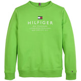 Tommy Hilfiger Logo Collegegenser Spring Lime