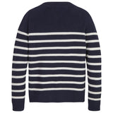 Tommy Hilfiger Classic Breton Striped Strikk Desert Sky 2