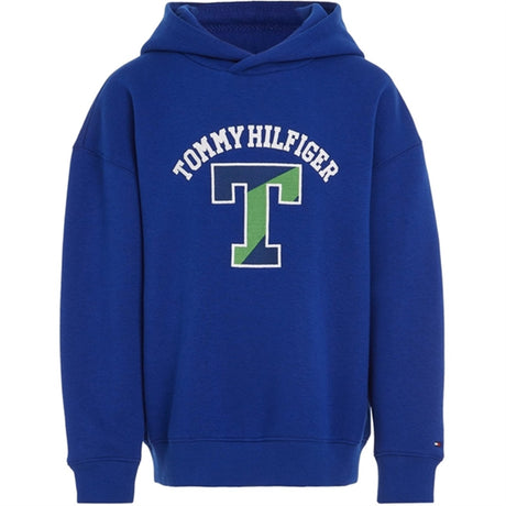 Tommy Hilfiger T Varsity Hettegenser Navy Voyage