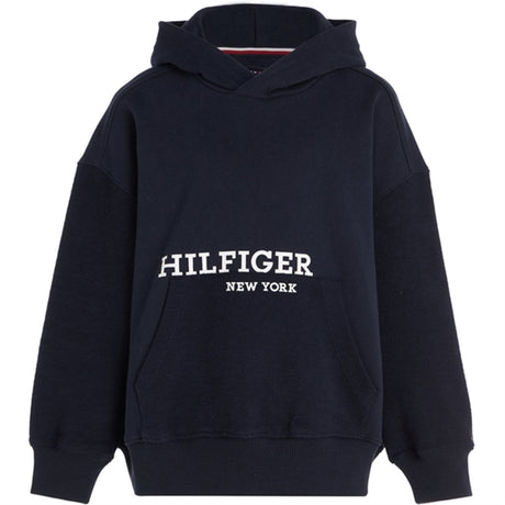 Tommy Hilfiger Hilfiger Logo Hettegenser Desert Sky