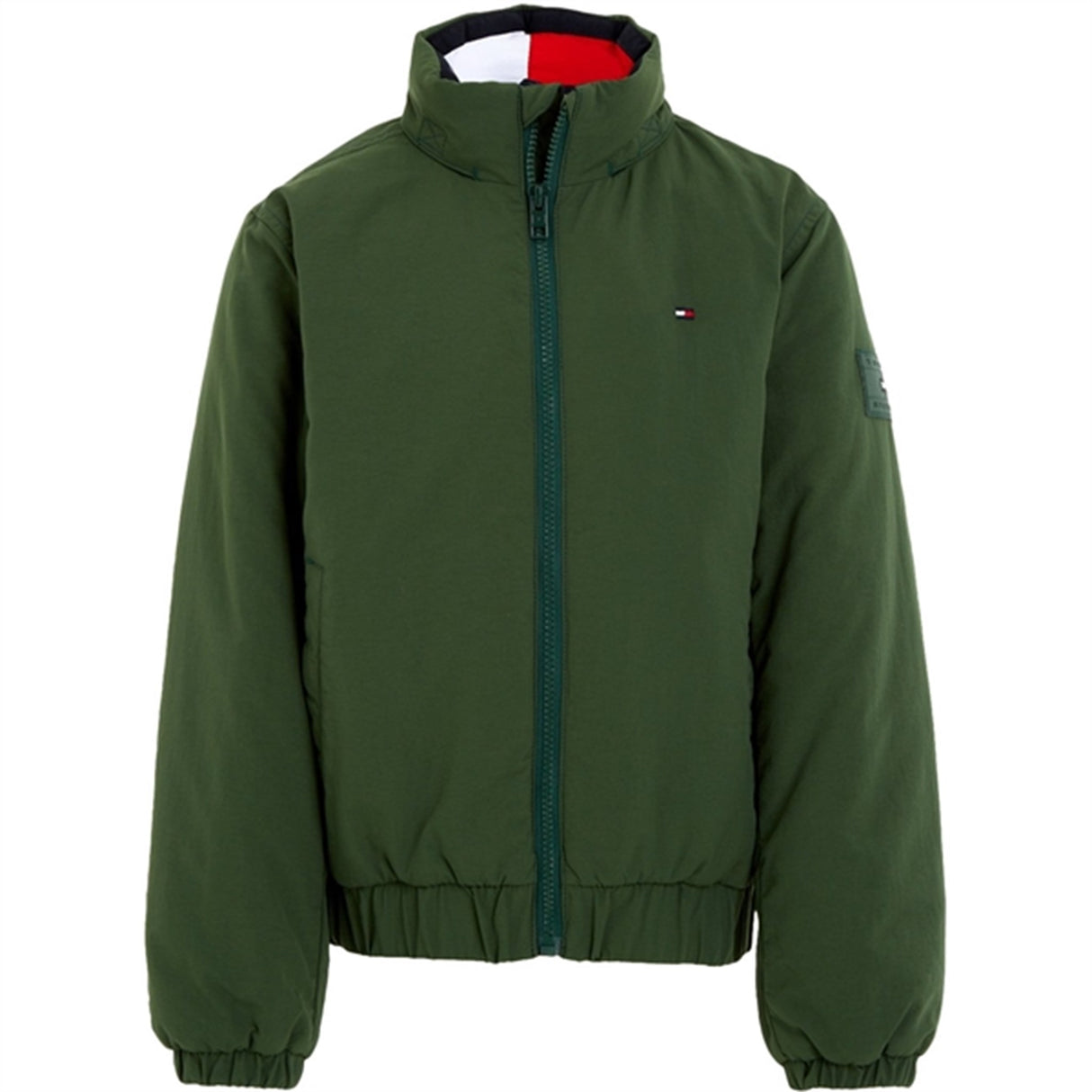 Tommy Hilfiger Essential Vattert Jakke Collegiate Green