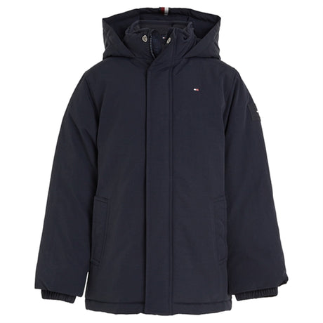 Tommy Hilfiger Essential Parka Jakke Desert Sky