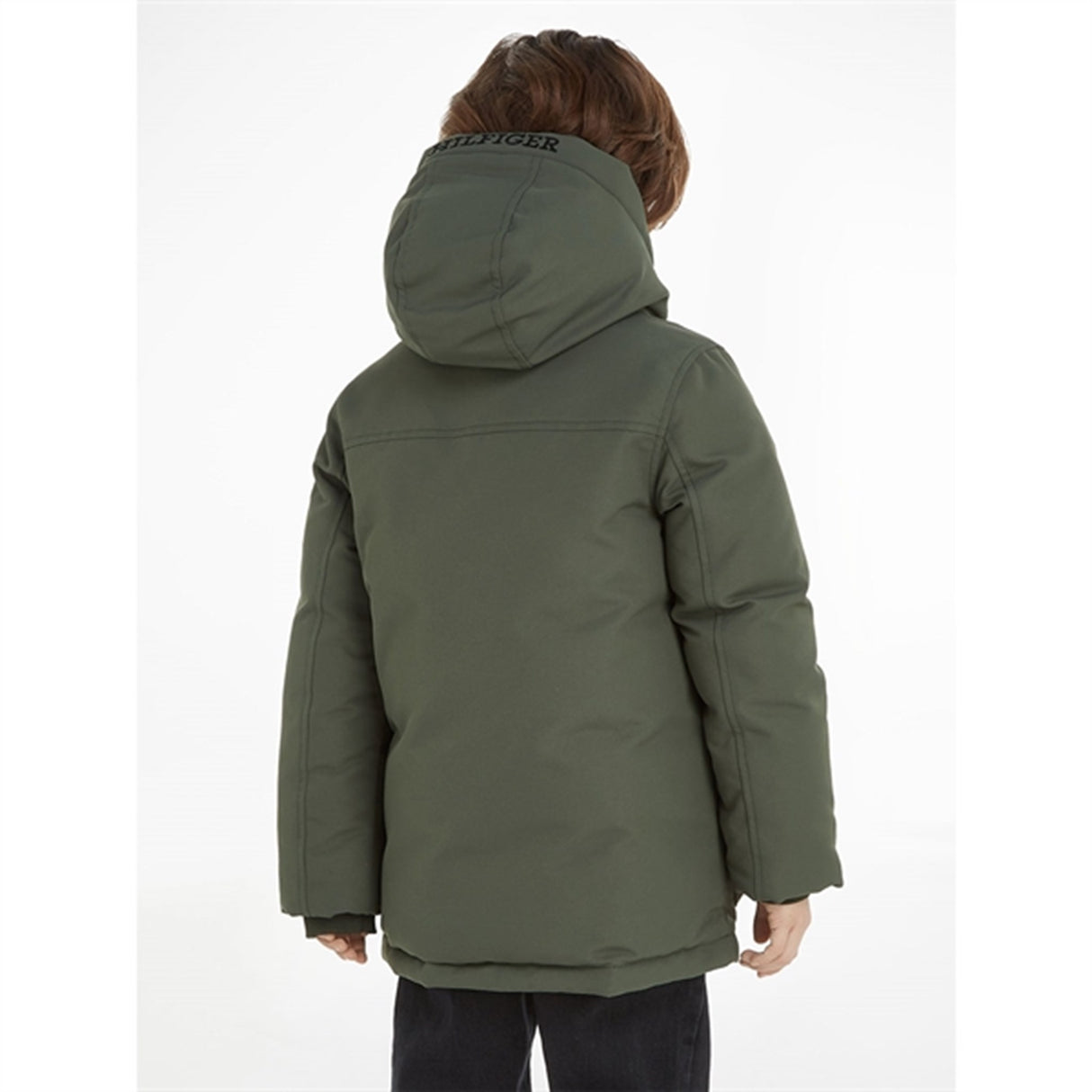 Tommy Hilfiger Tech Parka Jakke Olive Green 4