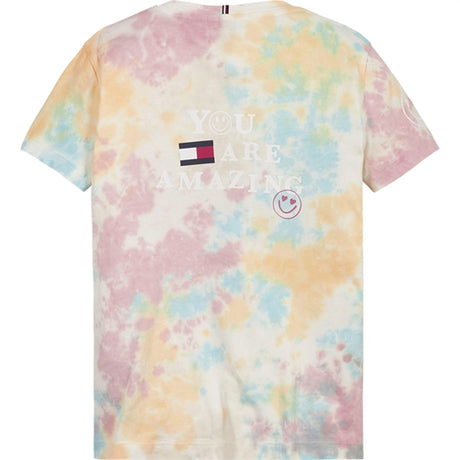 Tommy Hilfiger T-shirt Ecru Tie Dye