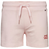 Tommy Hilfiger Natural Dye Script Shorts Broadway Pink