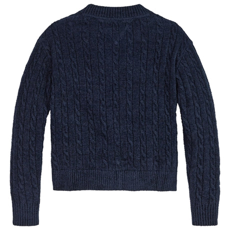 Tommy Hilfiger Chenille Kabel Sweater Desert Sky 2