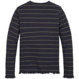 Tommy Hilfiger Stripe Rib Strikket Genser Blue Stripe 2