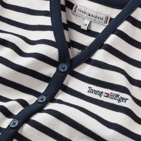 Tommy Hilfiger Tommy Graphic Stripe Rib Topp Desert Sky Stripe 2