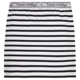 Tommy Hilfiger Tommy Graphic Stripe Rib Skjørt Desert Sky Stripe 3