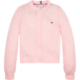 Tommy Hilfiger Crochet  Cardigan Faint Pink