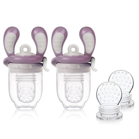 Kidsme Food Feeder Start Set 2-pack Plum