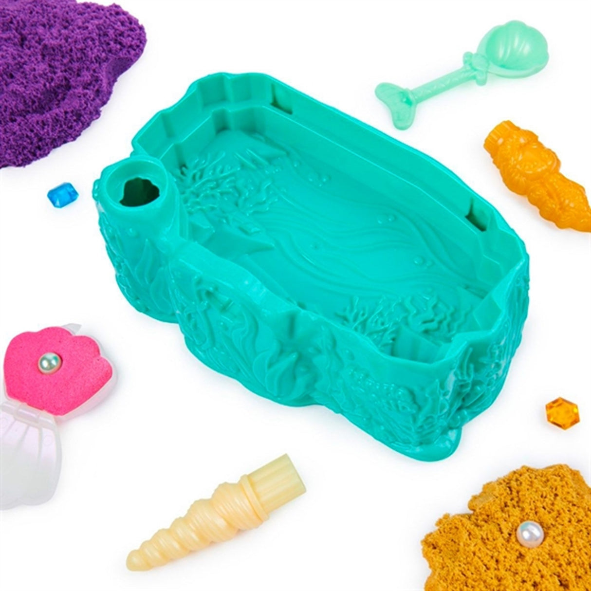 Kinetic Sand Mermaid Crystal Playset