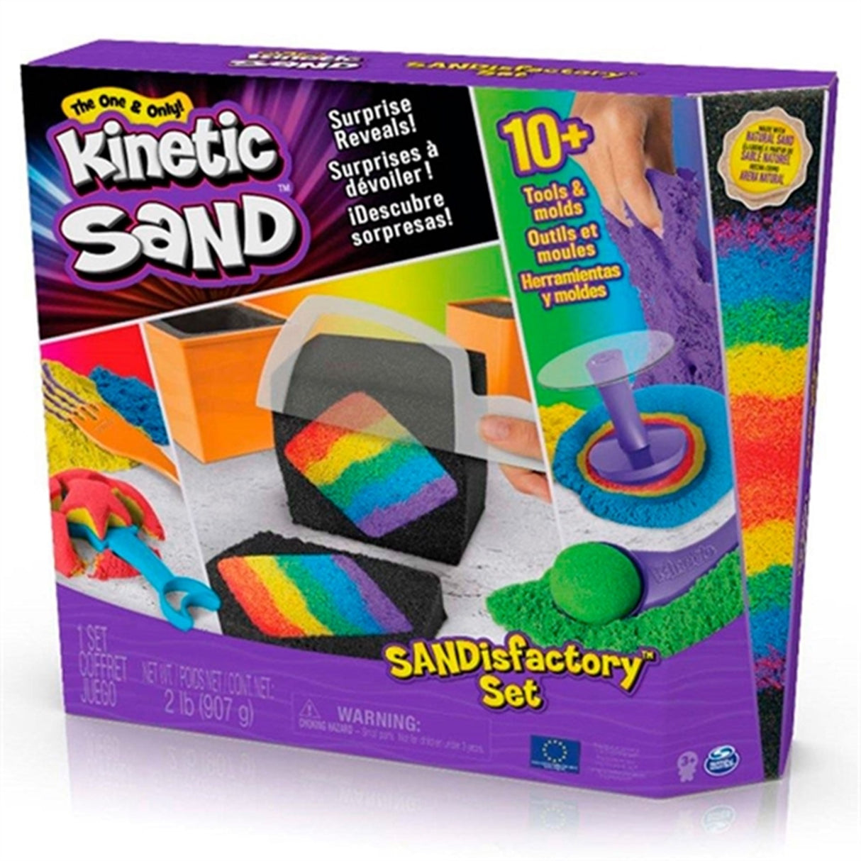 Kinetic Sand SANDisfactory Set