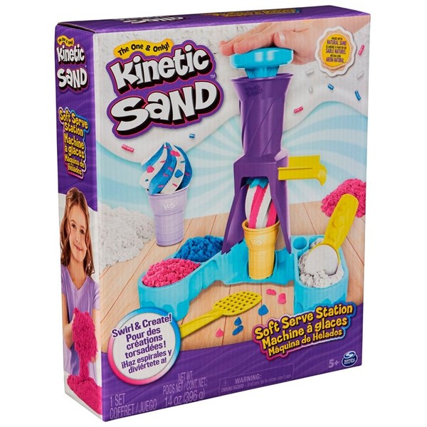 Kinetic Sand Soft Serve Station