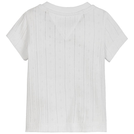 Tommy Hilfiger Baby Pointelle T-shirt White