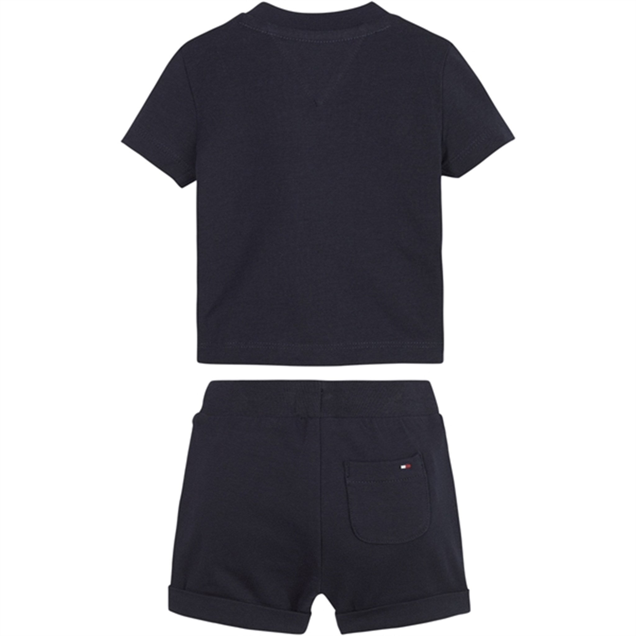 Tommy Hilfiger Baby Essential Shorts og T-shirt Sett Desert Sky 2