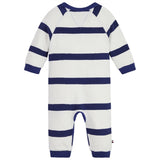 Tommy Hilfiger Baby Striped Towelling Heldrakt Pilot Blue / Ancient White Stripe 3