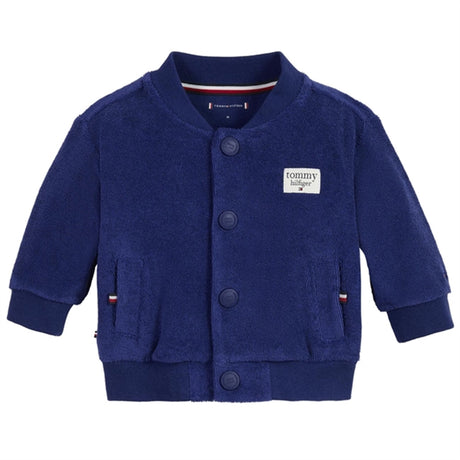 Tommy Hilfiger Baby Towelling Genser Pilot Blue