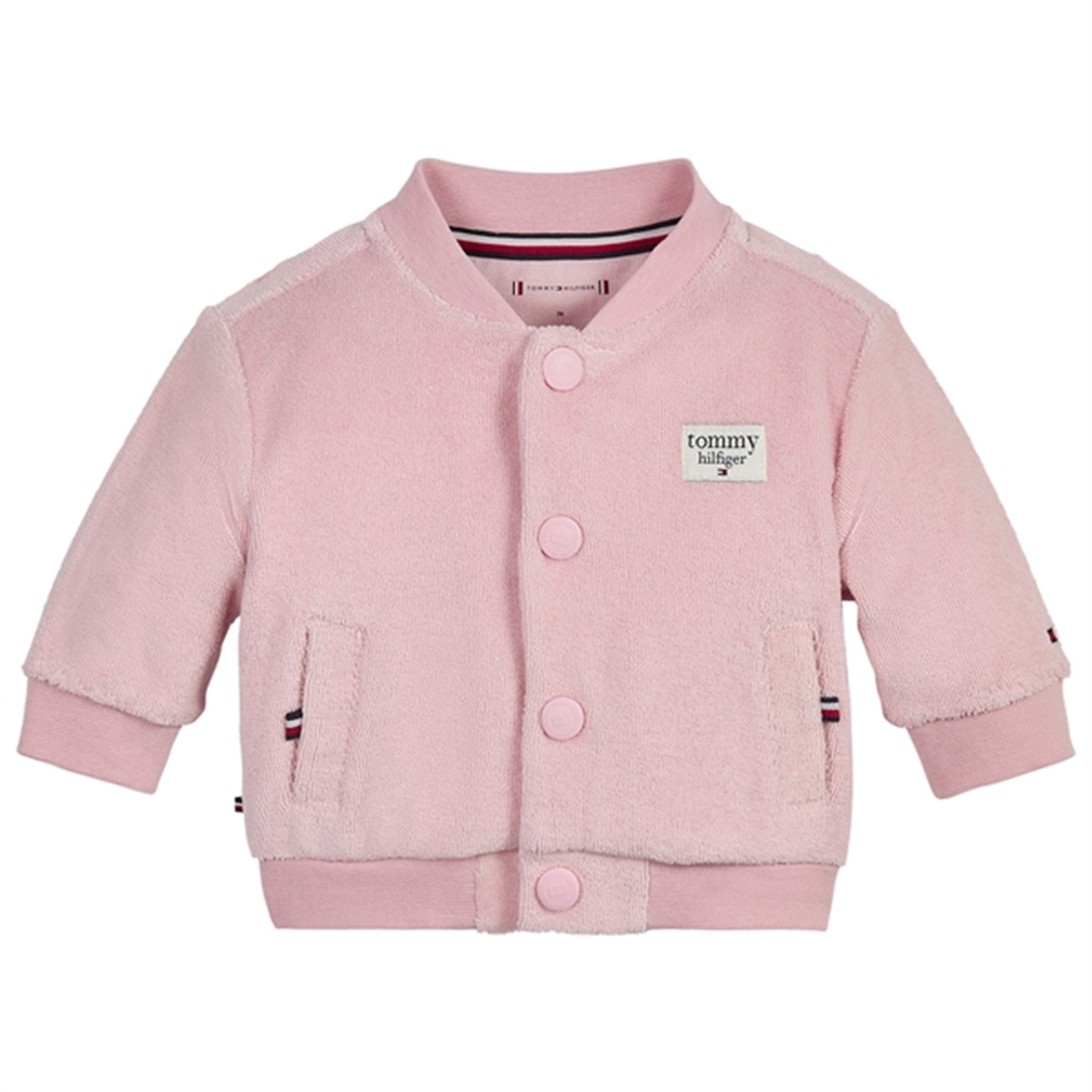 Tommy Hilfiger Baby Towelling Genser Pink Shade