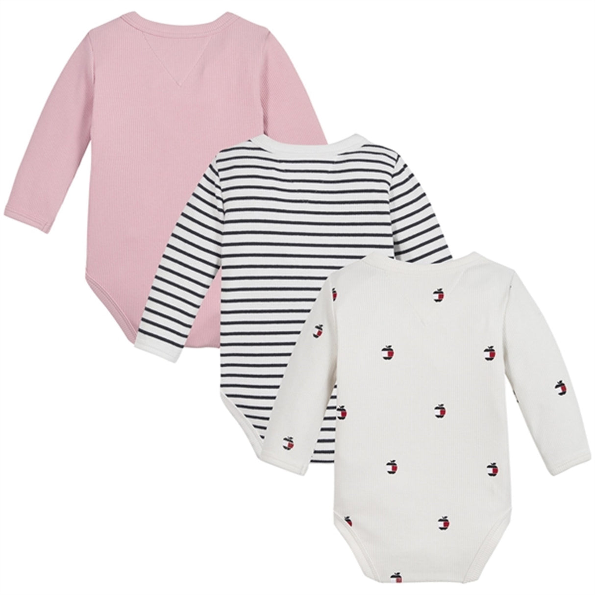 Tommy Hilfiger Baby Body Gaveeske 3-Pak Pink Shade 2