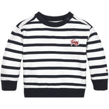 Tommy Hilfiger Baby Striped Collegegenser Desert Sky Stripe