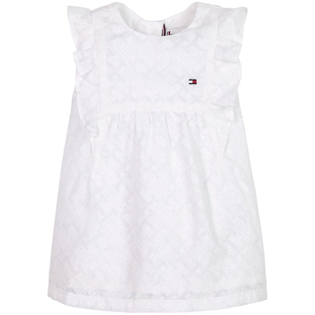 Tommy Hilfiger Baby Striped Kjole White