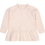 Copenhagen Colors Soft Pink Strikk Pullover m. Dikkedarer