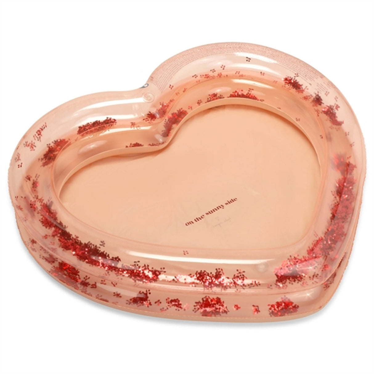 Konges Sløjd Pool Hjerte Transparent Blush