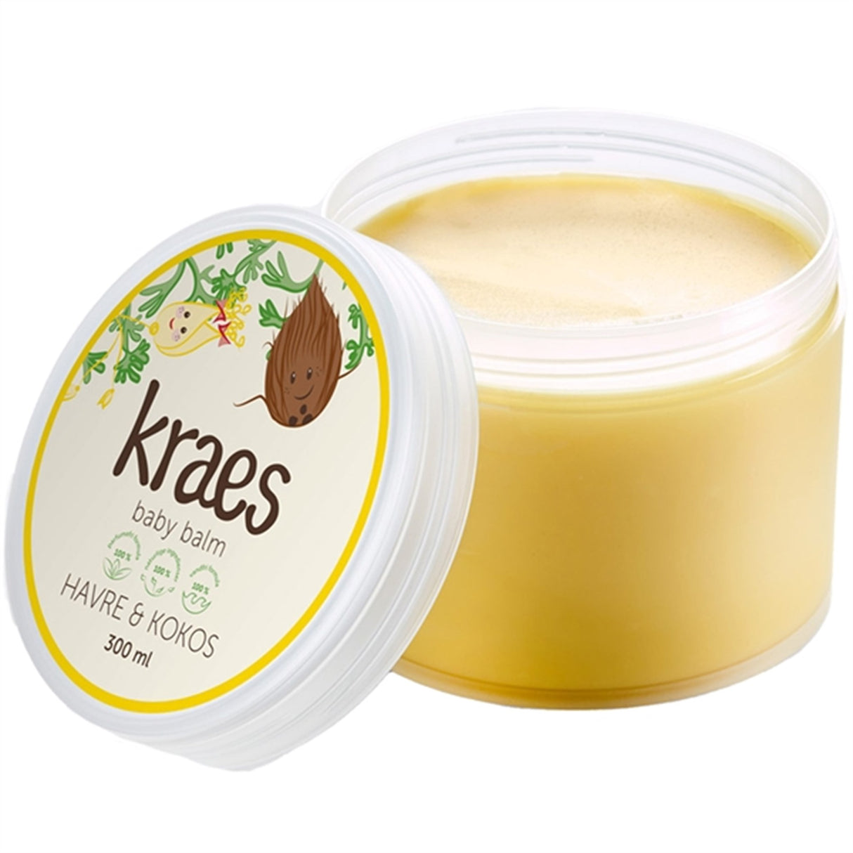 Kraes Baby Balm Havre/Kokos 300 ml