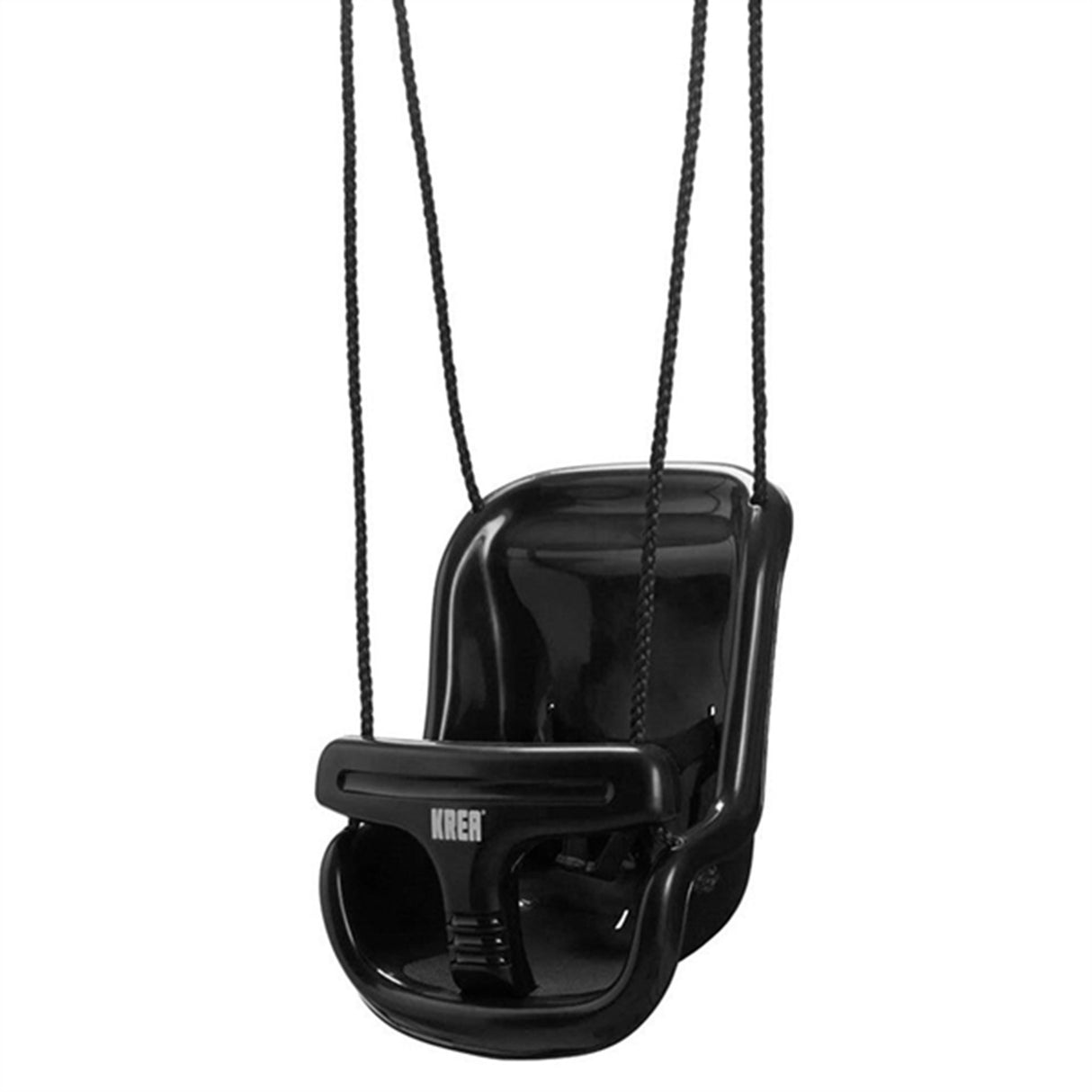 KREA® Swing w. High Back In Plastic Black