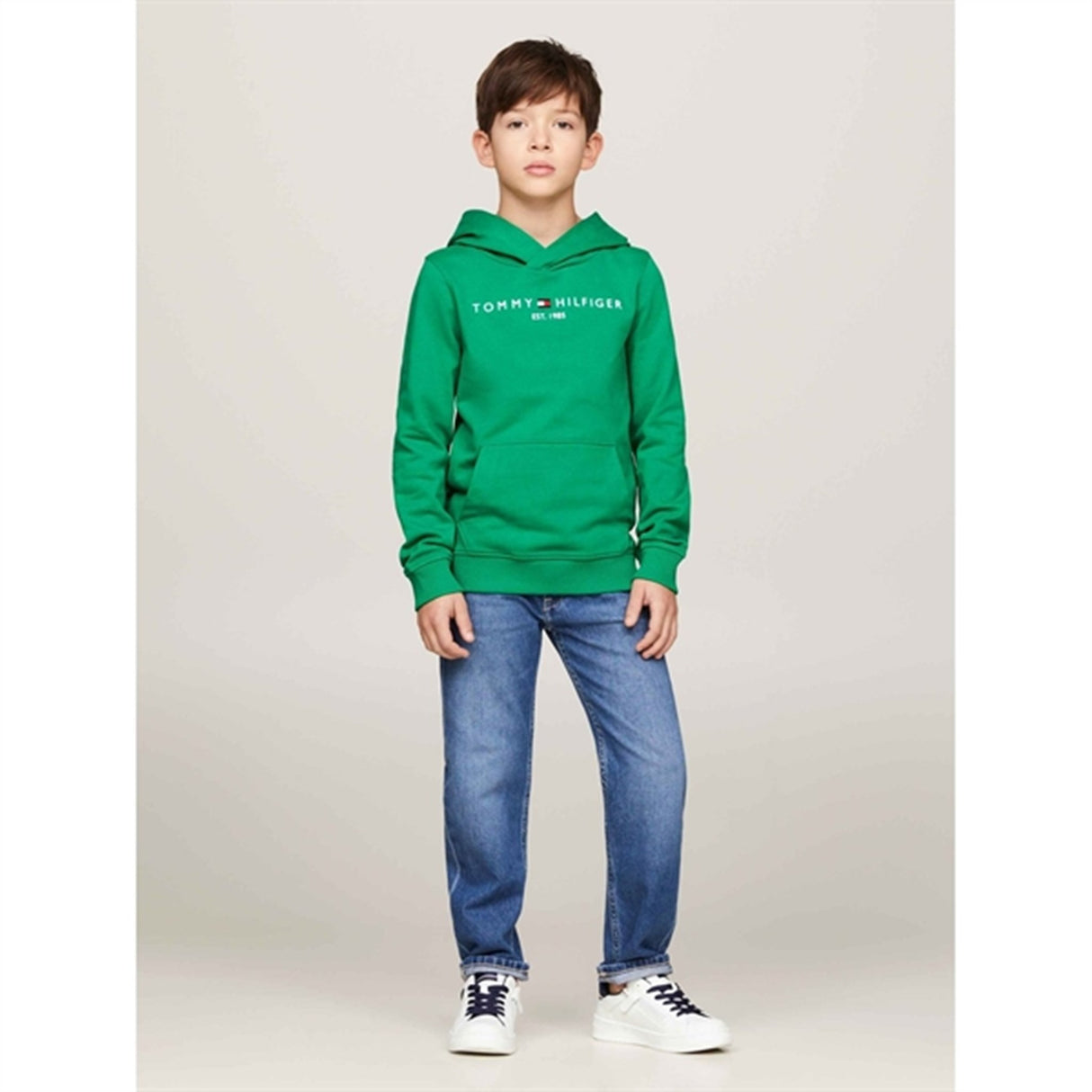 Tommy Hilfiger Essential Hettegenser Olympic Green 5