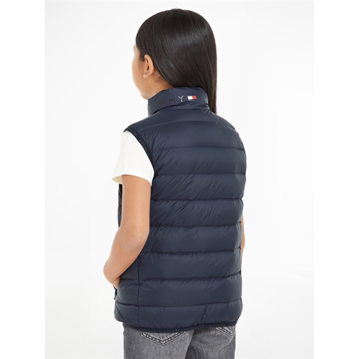 Tommy Hilfiger U Essential Light Dun Vest Desert Sky 5