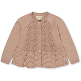 Konges Sløjd Peach Blush Cabby Strikk Cardigan