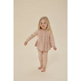 Konges Sløjd Peach Blush Cabby Strikk Cardigan 3