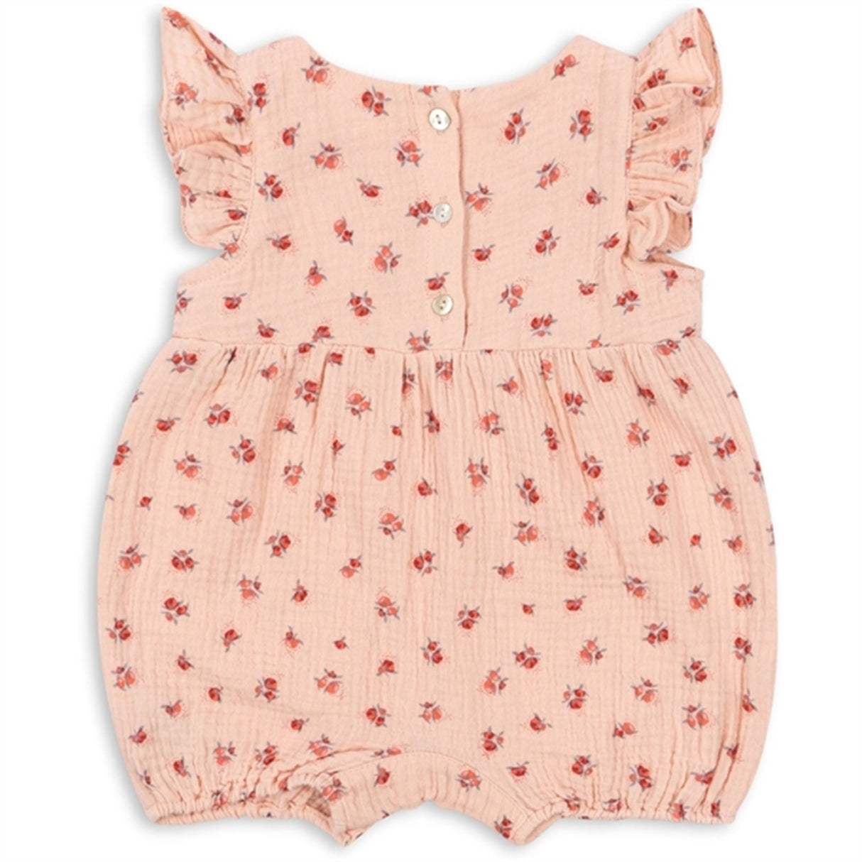 Konges Sløjd Peonia Pink Coco Frill Romper 3