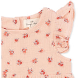 Konges Sløjd Peonia Pink Coco Frill Romper 4